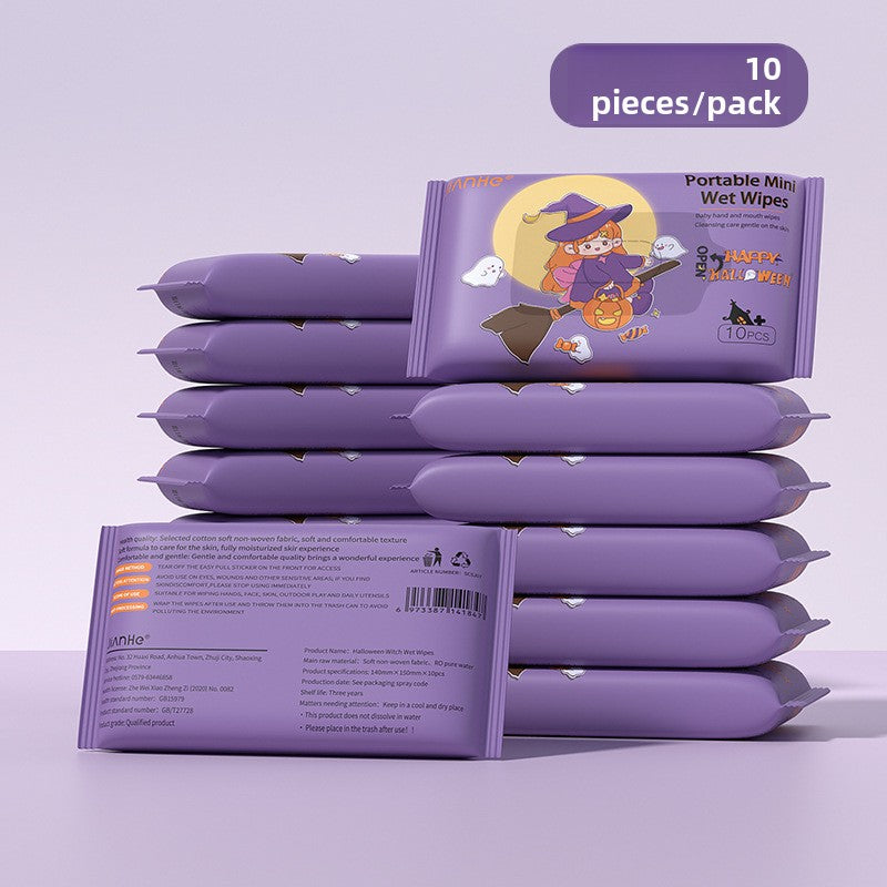 Mini Portable Wet Wipes Pack