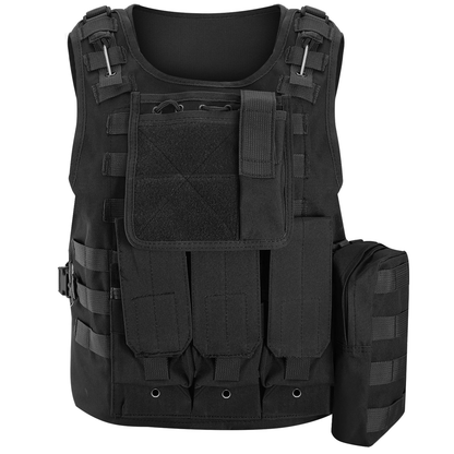 Adult Tactical Vest for Airsoft and Paintball