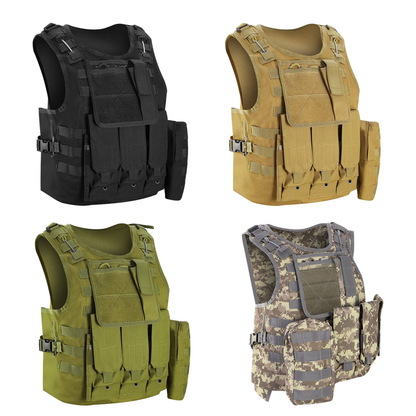 Adult Tactical Vest for Airsoft and Paintball