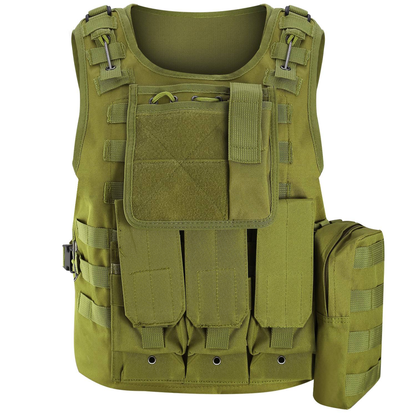 Adult Tactical Vest for Airsoft and Paintball