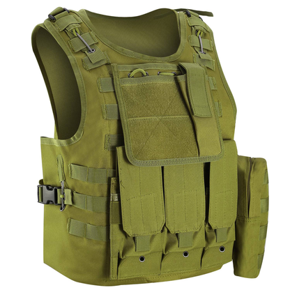 Adult Tactical Vest for Airsoft and Paintball