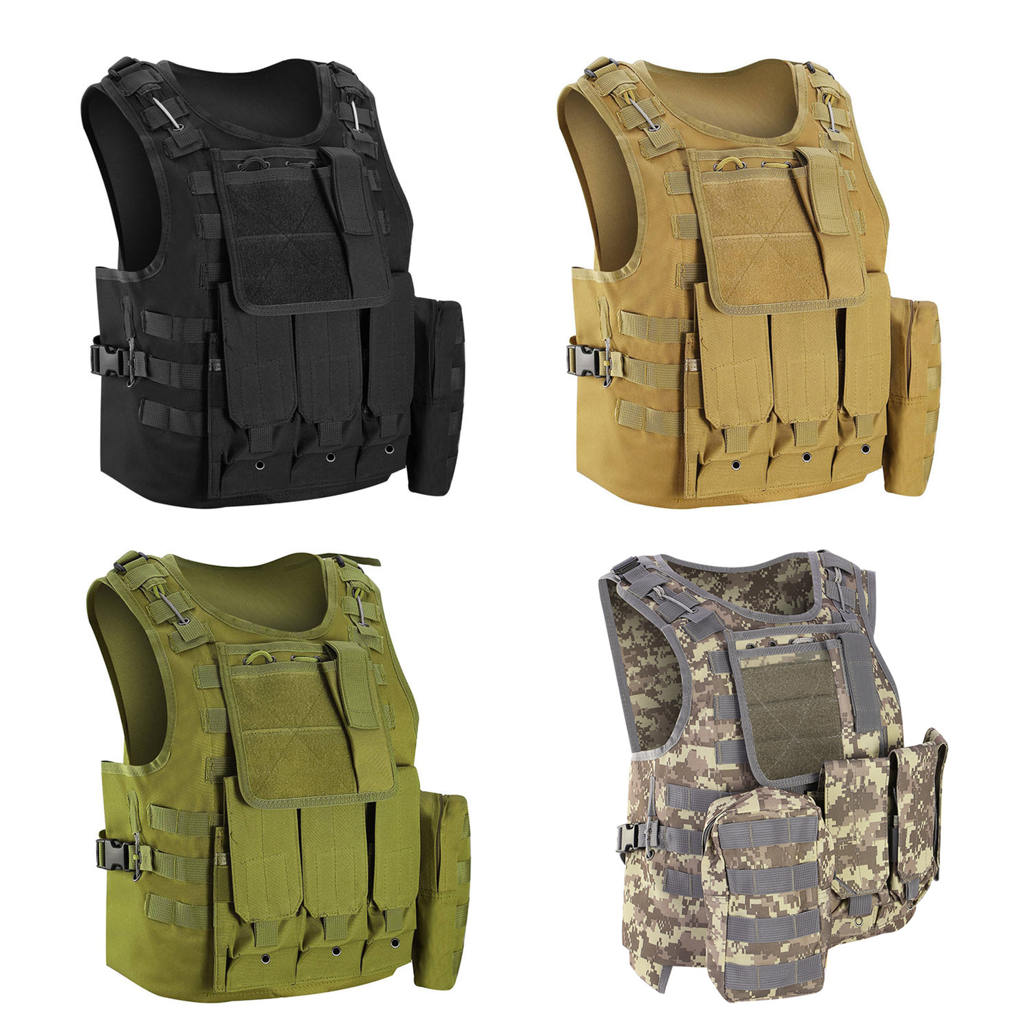 Adult Tactical Vest for Airsoft and Paintball