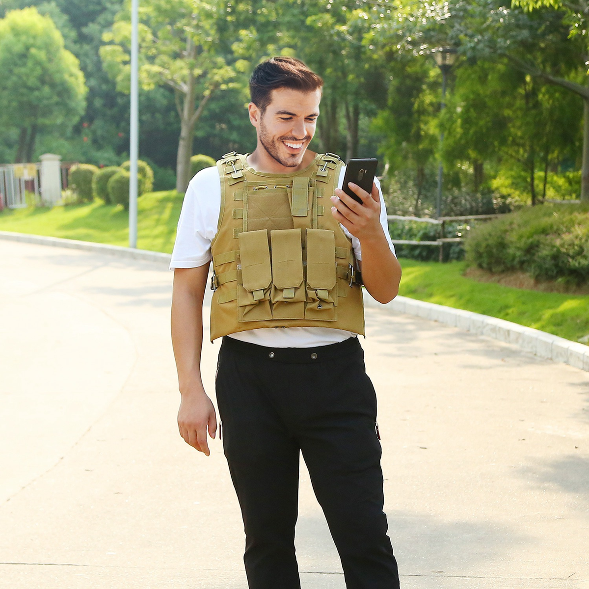 Adult Tactical Vest for Airsoft and Paintball