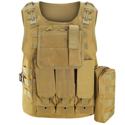 Adult Tactical Vest for Airsoft and Paintball