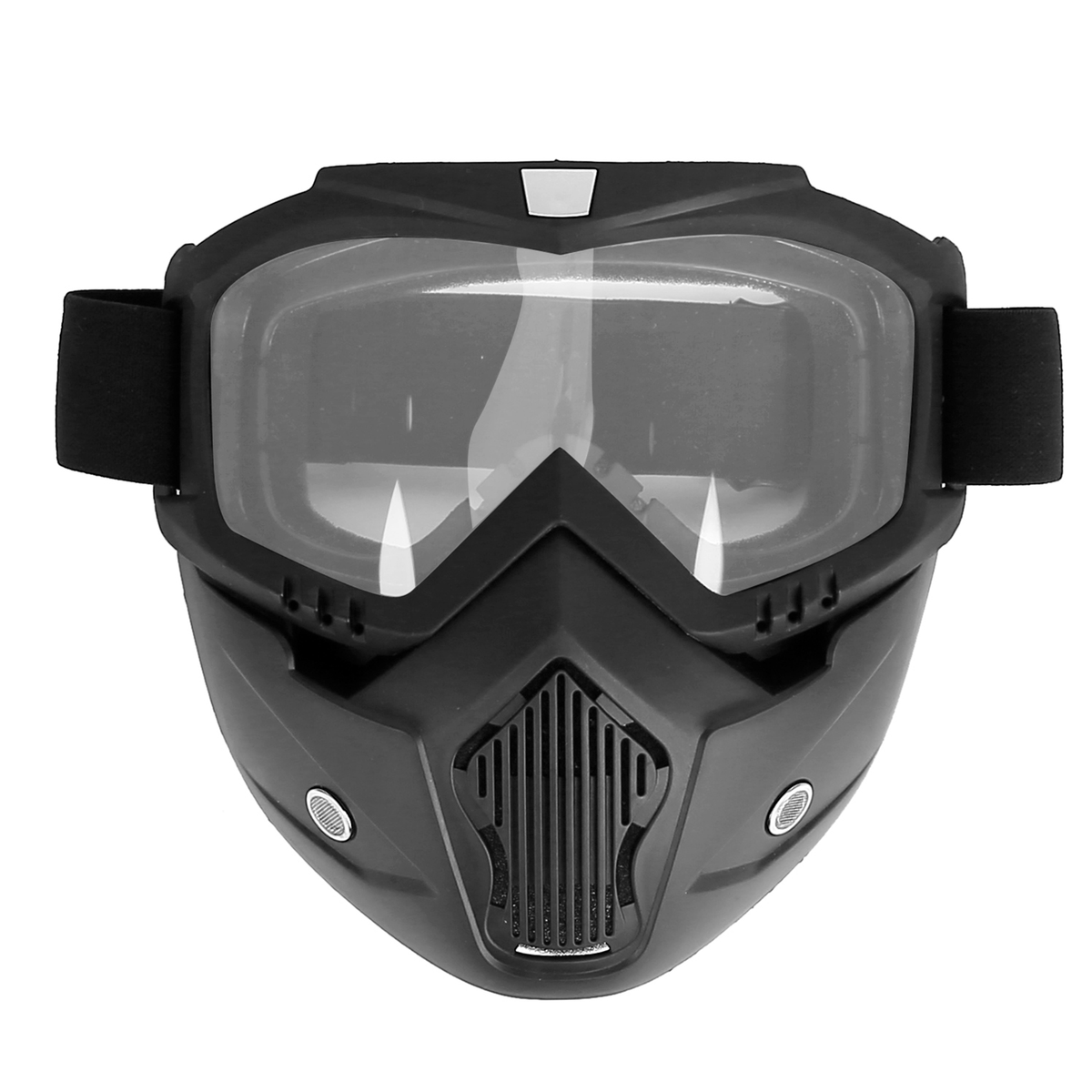 Motorcycle Goggles with Removable Face Mask Set