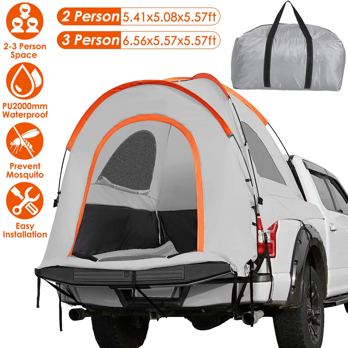 Waterproof Truck Bed Camping Tent