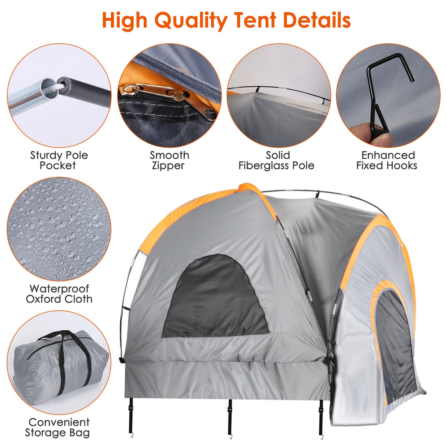 Waterproof Windproof Pickup Truck Bed Tent