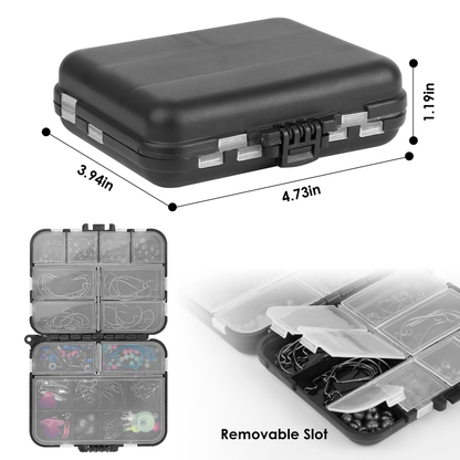 188-Piece Fishing Accessory Tackle Kit