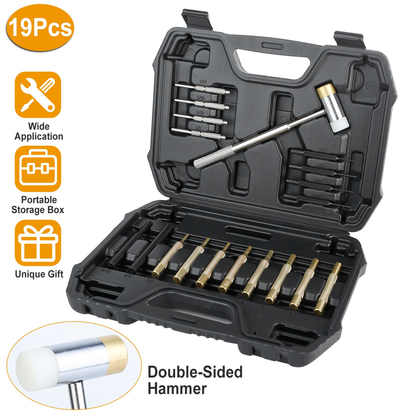19-Piece Hammer and Punch Set