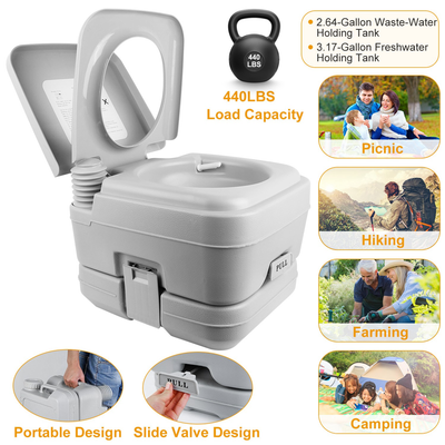 2.64 Gallon Portable Camping Toilet