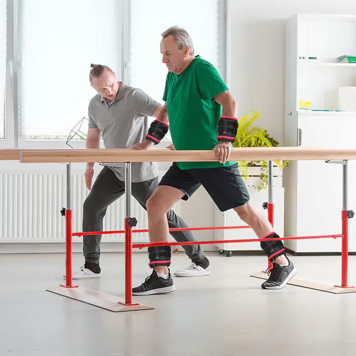 Adjustable Ankle Weights Set 2.2 / 4.4 lb