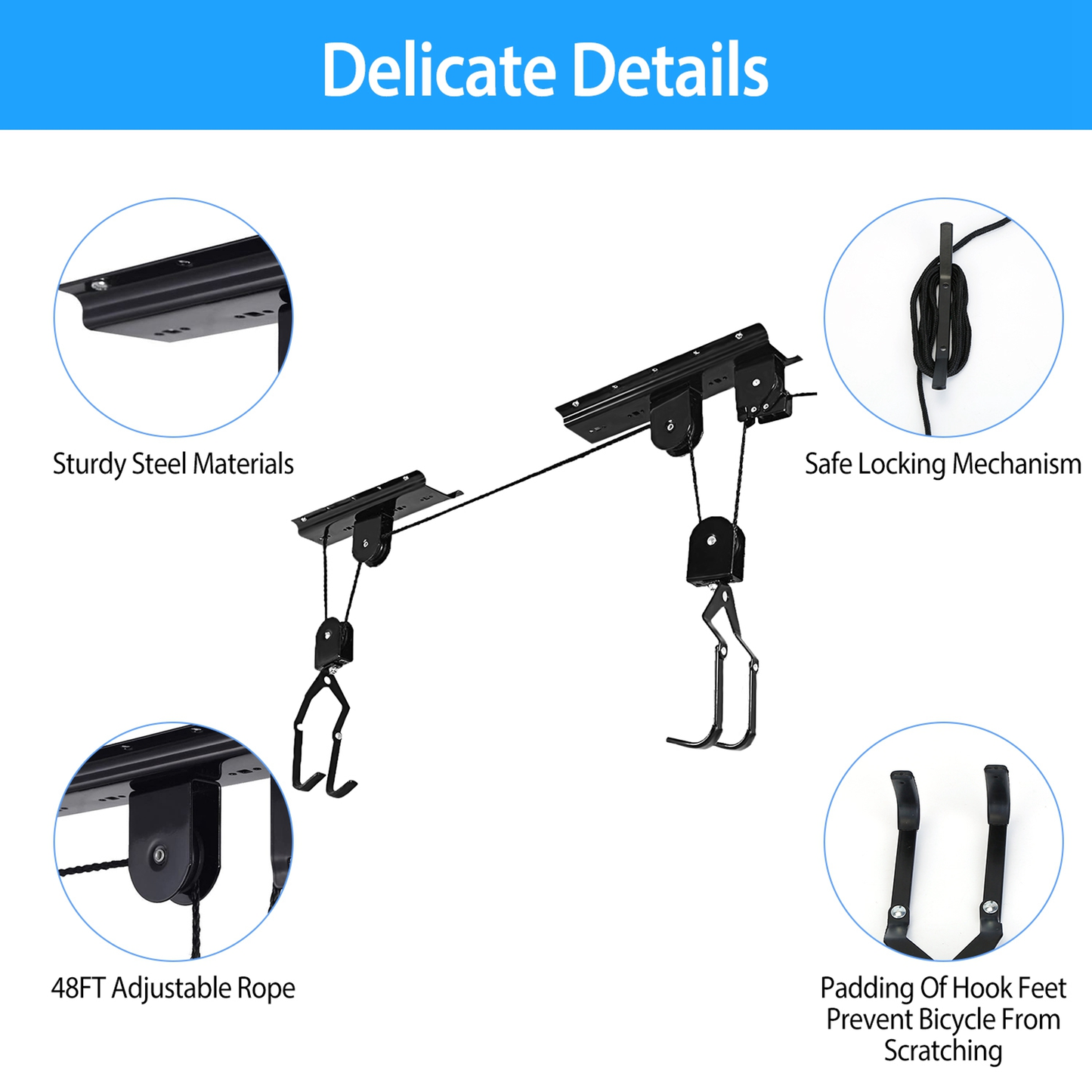 Bike Lift Ceiling Storage Hoist