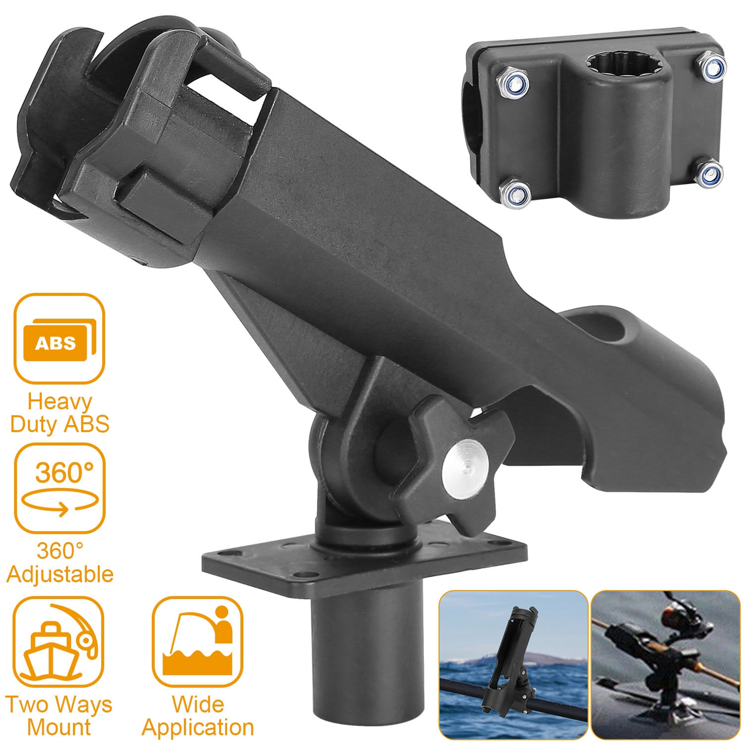 Boat Fishing Rod Holder 360 Rotatable
