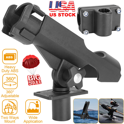 Boat Fishing Rod Holder 360 Rotatable