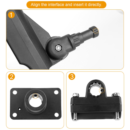 Boat Fishing Rod Holder 360 Rotatable