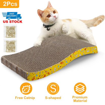 2Pcs Cat Scratcher Pads
