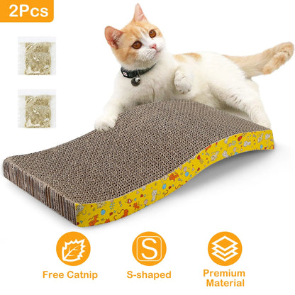 2Pcs Cat Scratcher Pads