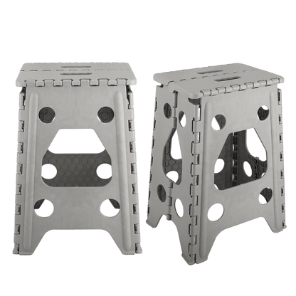2-Pack 17.91 in Folding Step Stool Lightweight Portable