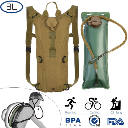 Tactical Hydration Pack 3L, Khaki