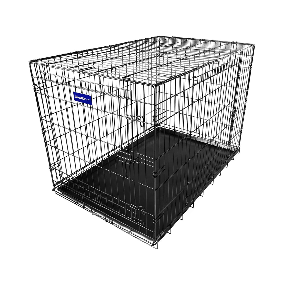 42inches Dogs Crate Folding Metal Pets Crates