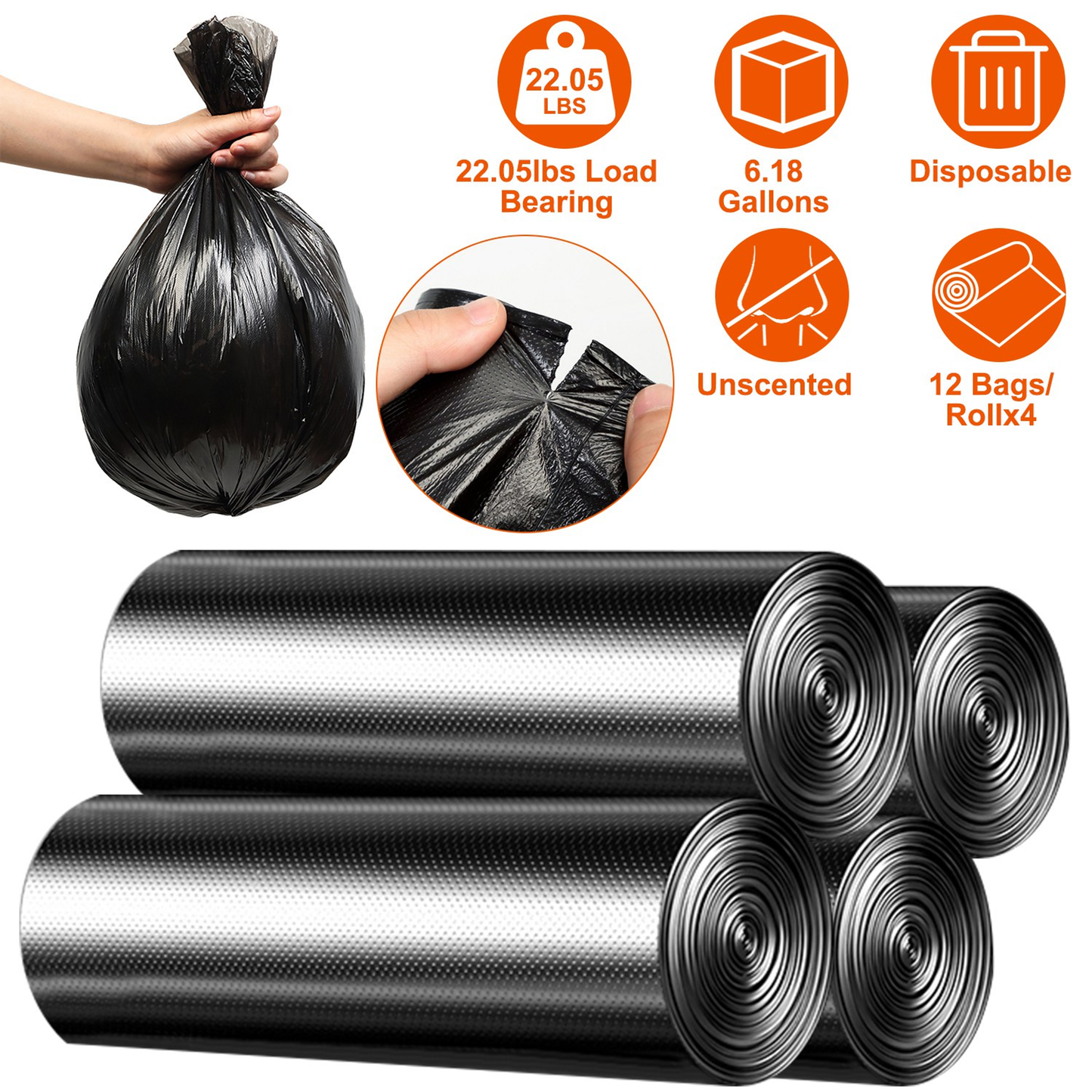 Portable Folding Camping Toilet and Storage Bucket