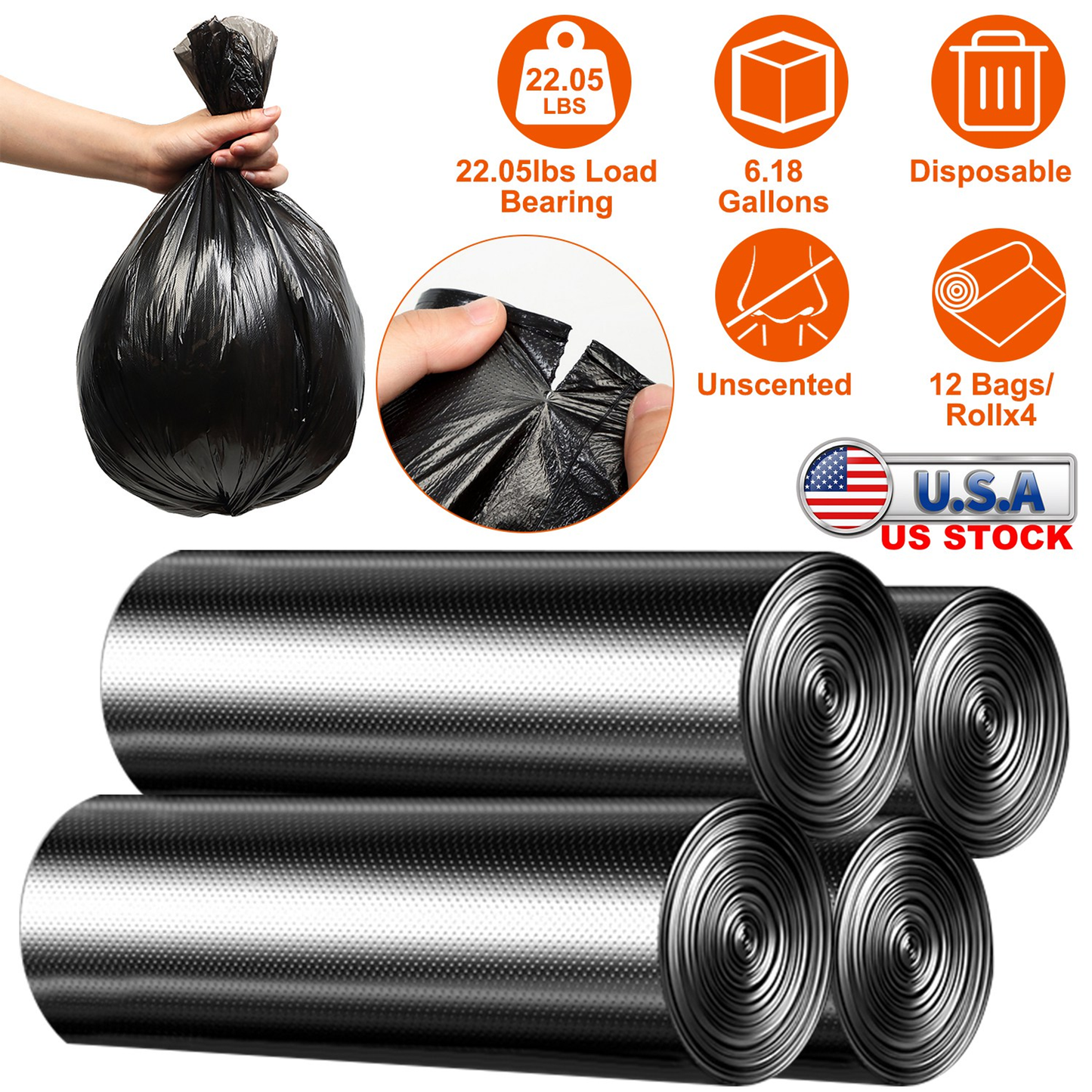 Portable Folding Camping Toilet and Storage Bucket