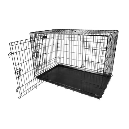 48inches Dogs Crate Folding Metal Pets