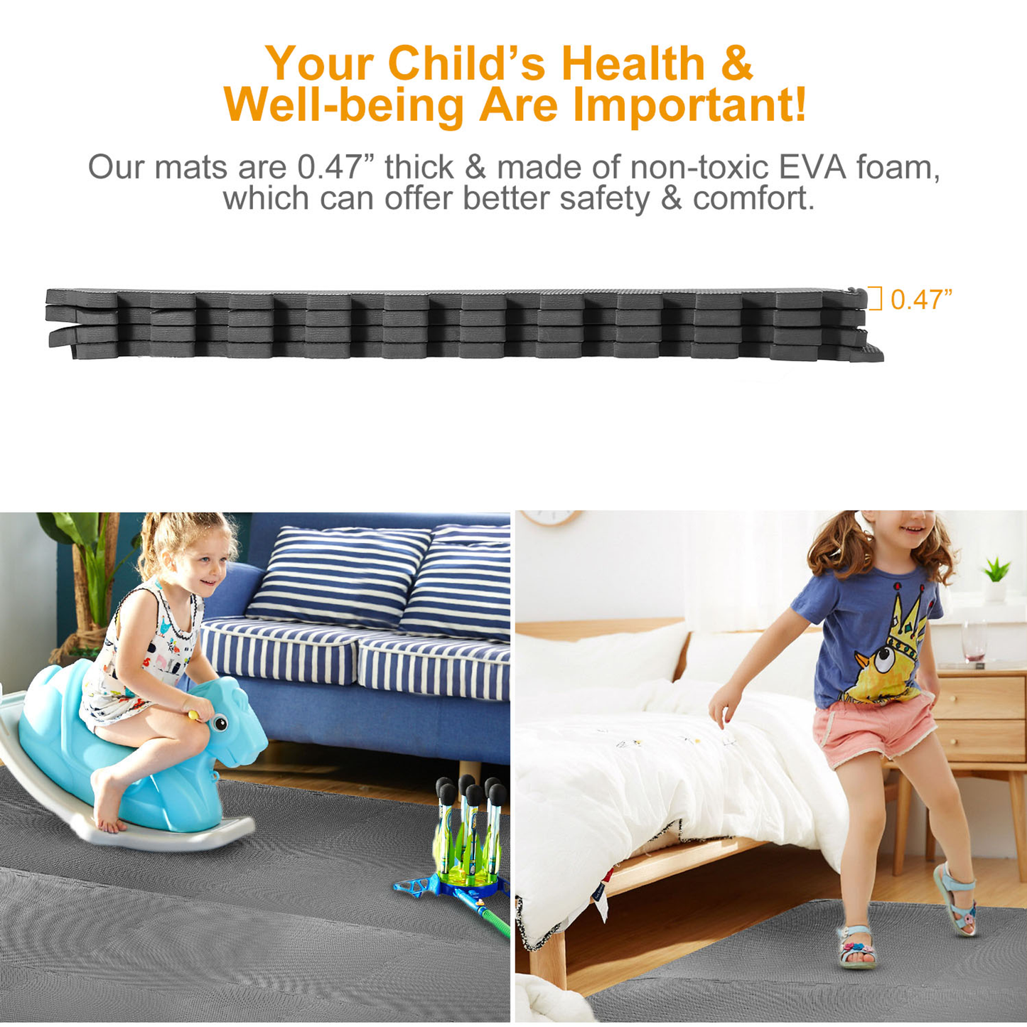 EVA Foam Puzzle Exercise Mat