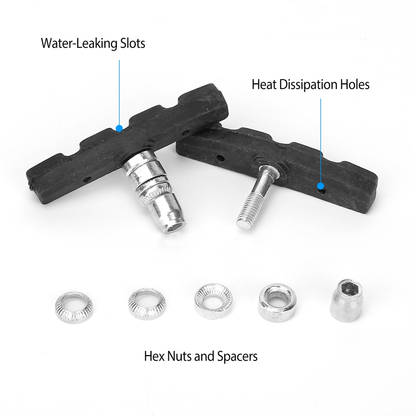 5 Pairs V-Brake Bike Brake Pads