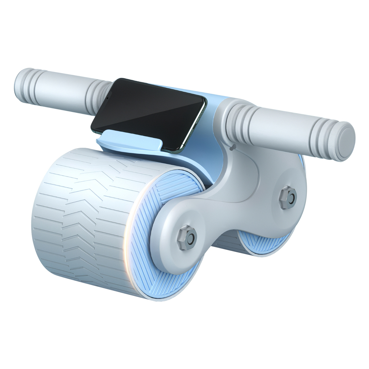 Automatic Rebound AB Roller Wheel with Phone Holder