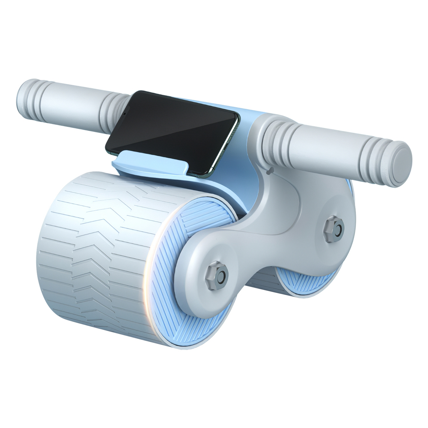 Automatic Rebound AB Roller Wheel with Phone Holder
