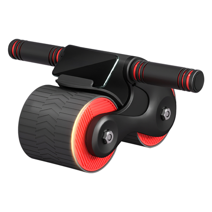 Automatic Rebound AB Roller Wheel with Phone Holder