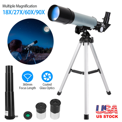Astronomical Telescope 90x with Tripod