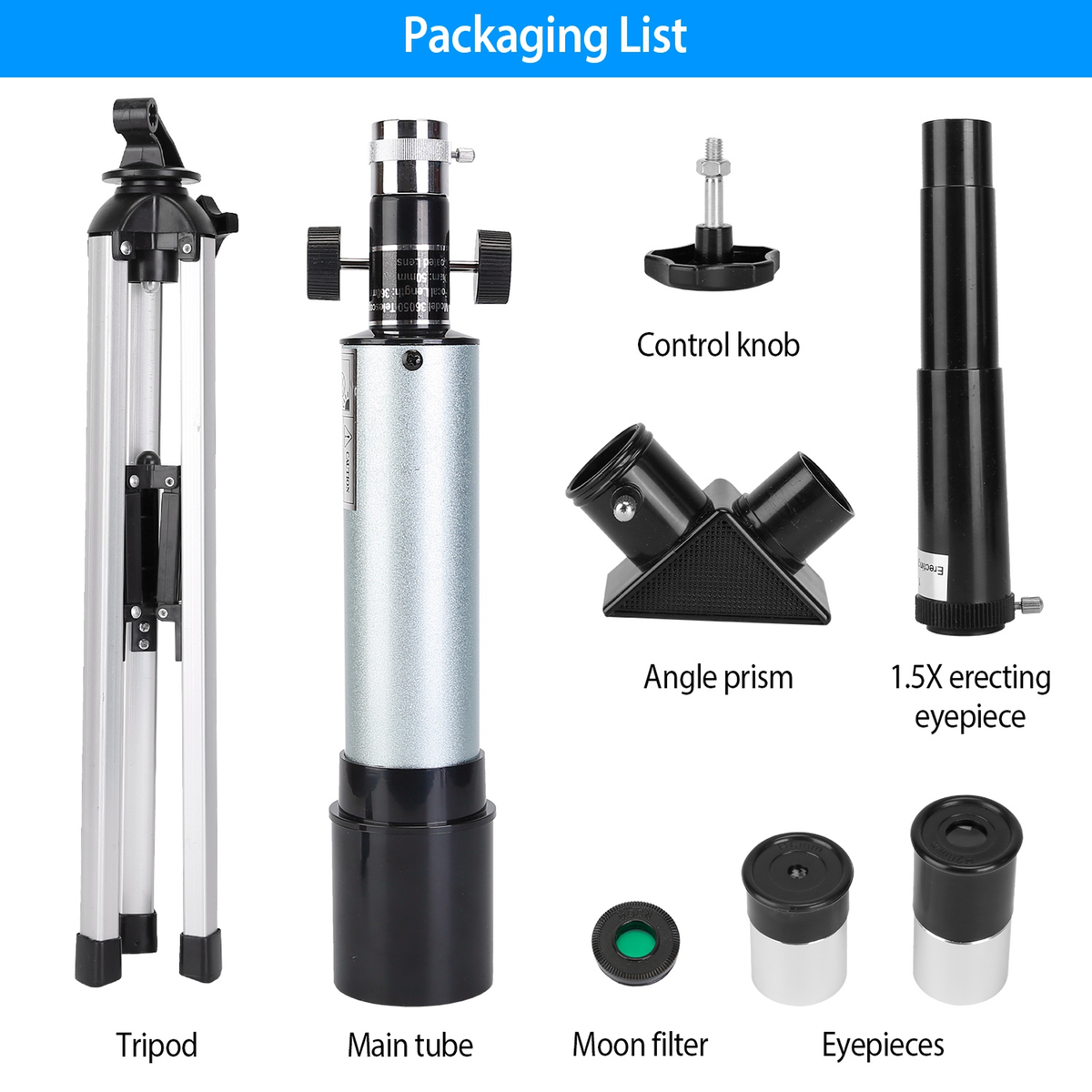 Astronomical Telescope 90x with Tripod
