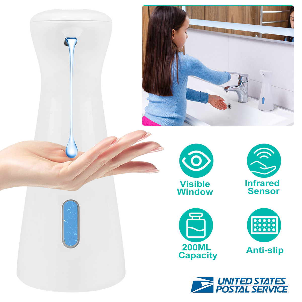 Automatic Touchless Sensor Soap Dispenser