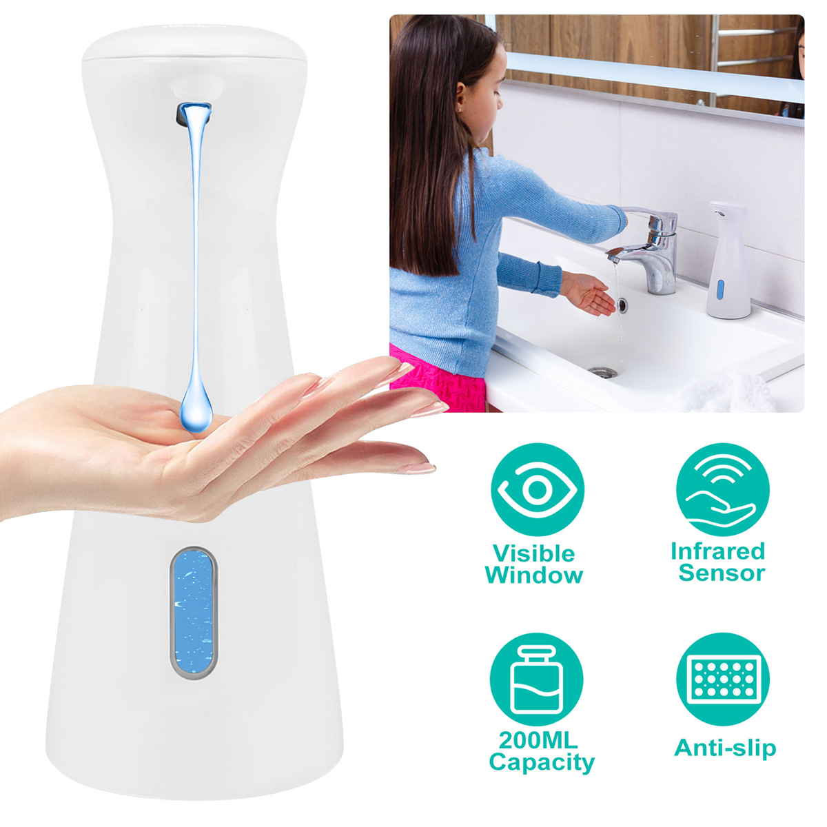 Automatic Touchless Sensor Soap Dispenser