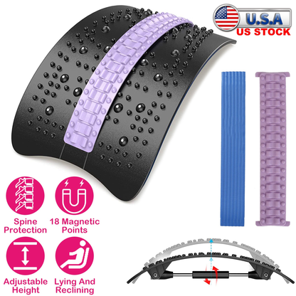 Adjustable Back Stretcher for Lower Lumbar Support