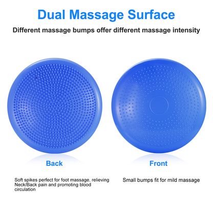 Inflatable Stability Balance Disc - Blue