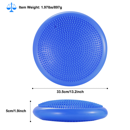 Inflatable Stability Balance Disc - Blue