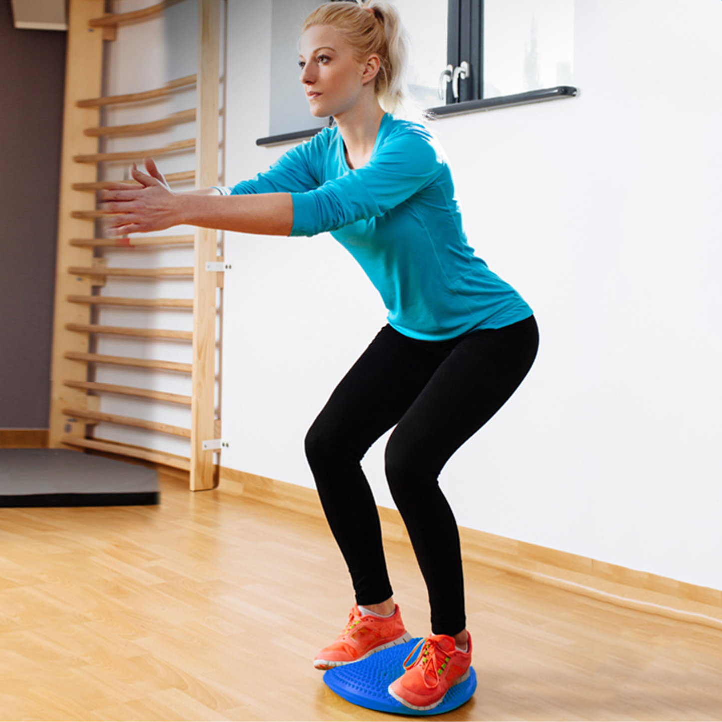 Inflatable Stability Balance Disc - Blue