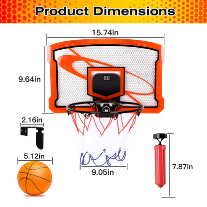 Indoor Mini Basketball Hoop Set
