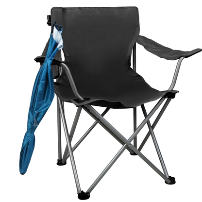 Foldable Beach Canopy Chair with UV Shade Umbrella