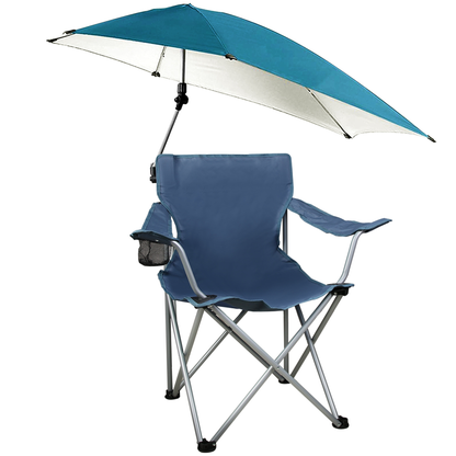 Foldable Portable Beach Chair - Blue