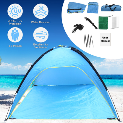 Waterproof Beach Tent Sun Shelter