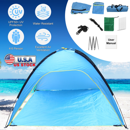 Waterproof Beach Tent Sun Shelter
