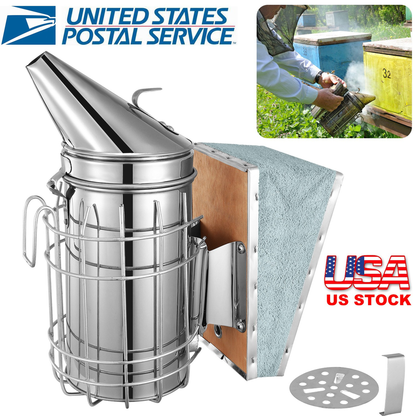 Bee Hive Smoker 11-Inch Heavy Duty Stainless Steel