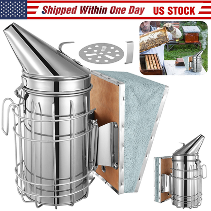 Bee Hive Smoker 11-Inch Heavy Duty Stainless Steel
