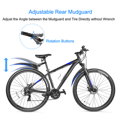 Front and Rear Bicycle Fender Set