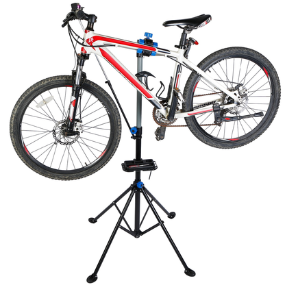Height-Adjustable Foldable Bicycle Repair Stand