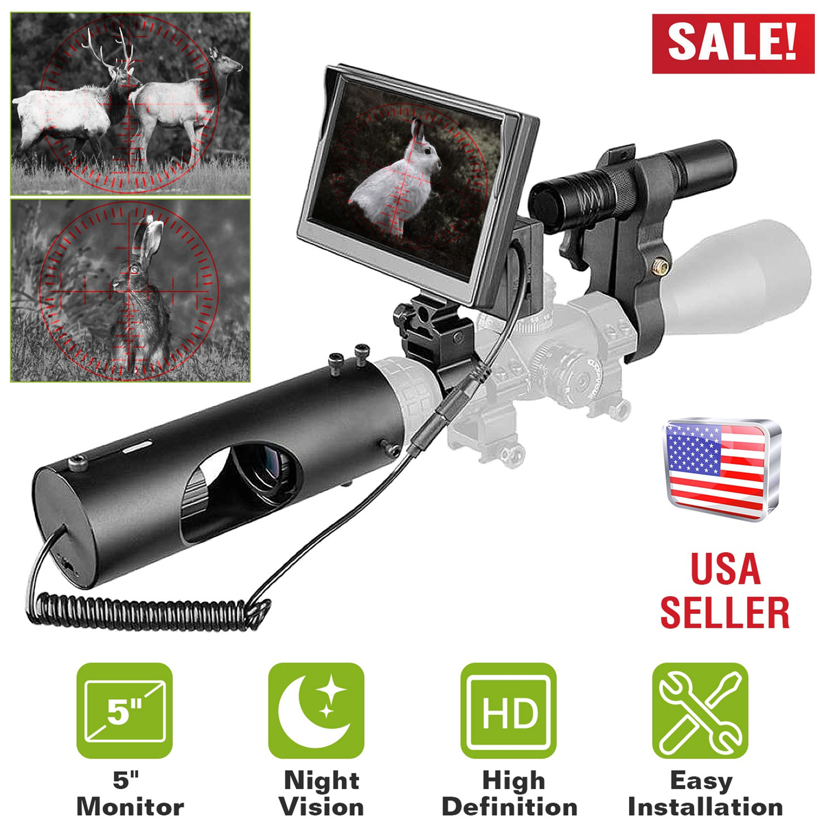 Night Vision Digital Camera Scope
